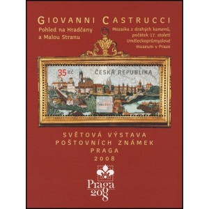 0488A (aršík) - Giovanni Castrucci - Pohled na Hradčany