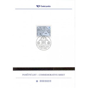 PLZ02 - Lidová architektura s poštovní známkou A
