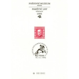 PTM03 - 77. výročí založení Poštovního muzea v Praze