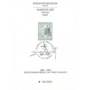 PTM08 - Výstava ke 100. výročí narození rytce Jindry Schmidta