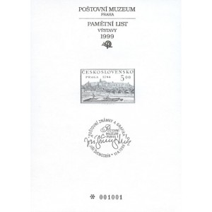 PTM13 - 50. výročí známkové tvorby Jiřího Švengsbíra