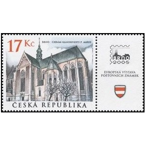 0388 KP2 - Evropská výstava poštovních známek BRNO 2005