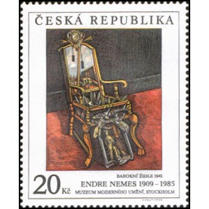0131 - Endre Nemes: Barokní židle