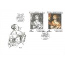 0926-927 FDC - Paolo Veronese: Svatá Kateřina s andělem