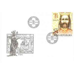 0885 FDC - Karel IV.