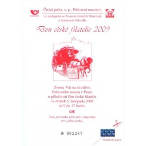 PPM5 - Den české filatelie 2009