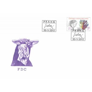 0708 FDC - Tradice české známkové tvorby