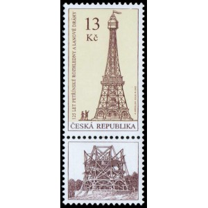 0879 K1D - Technické památky: 125 let Petřínské rozhledny a 125 let lanové dráhy na Petřín