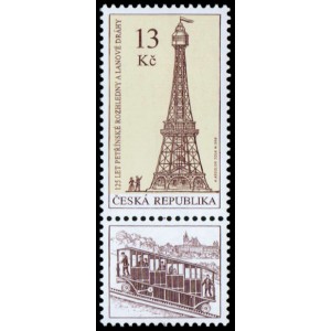 0879 K2D - Technické památky: 125 let Petřínské rozhledny a 125 let lanové dráhy na Petřín