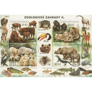 0936-939A (aršík) - Ochrana přírody - Zoologické zahrady II