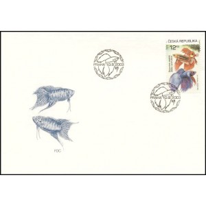 0365-368 (série FDC) - Akvarijní rybičky
