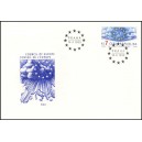 0214 FDC - 50. výročí založení Rady Evropy