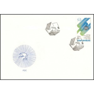 0225 FDC - 125. výročí Světové poštovní unie (UPU)