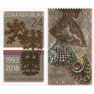 0957 KP - 25. výročí vzniku České republiky