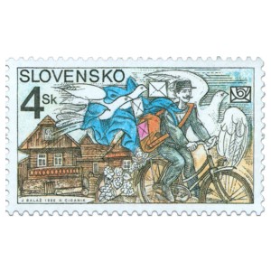 0168 - Den poštovní známky - Historie pošty