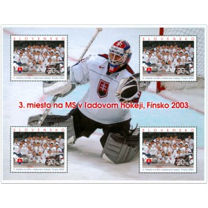 0297 PL - 3. místo na MS v ledním hokeji