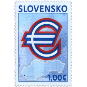 0437 - První eurová známka