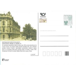 CDV176A - Historické poštovní budovy XXIV. - sada