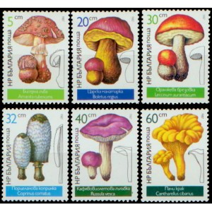Mi BG 3546-3551 (série) - Jedlé houby