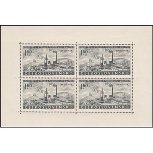 1017 PL - Výstava poštovních známek BRNO 1958