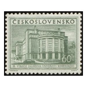 0816-817 (série) - 35. výročí založení Univerzity Komenského v Bratislavě