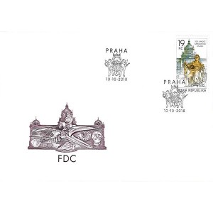1000 FDC - 200. výročí Národního muzea v Praze