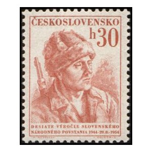 0796-797 (série) - 10. výročí Slovenského národního povstání