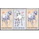 0122-0123 (122+123+122) - Kladrubští koně