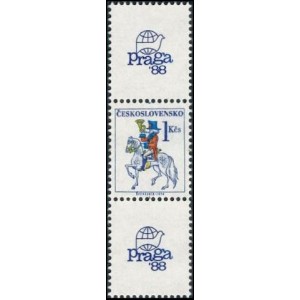 2814 KH+KD - Poštovní emblémy - PRAGA 1988
