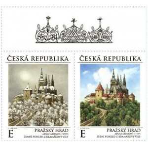 1027-1028 (KH) - Pražský hrad v ročních obdobích