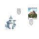 1027-1028 FDC (série) - Pražský hrad v ročních obdobích