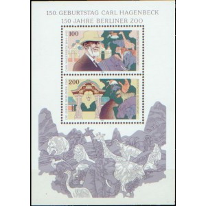 Mi DE 1734-1735A (aršík) - Carl Hagenbeck