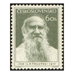 0764-765 (série) - 125. výročí narození L. N. Tolstého