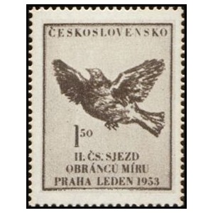 0700-701 (série) - II. čs. sjezd obránců míru v Praze