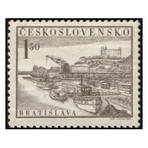 0693 - Celostátní výstava poštovních známek BRATISLAVA 1952