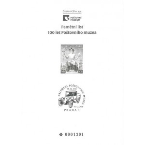 PTM43 - 100 let Poštovního muzea