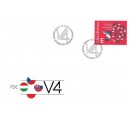 1109 FDC - Visegrádská skupina (V4)