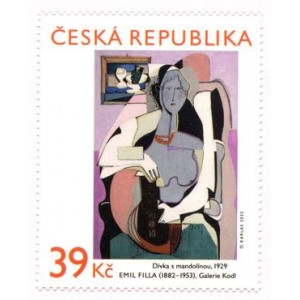 1153 - Umělecká díla na známkách: Emil Filla