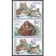 0302-0303 (3blok svisle) - Zvířata v ZOO: Tygr + Orangutan + Tygr