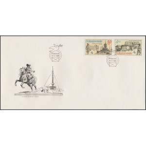 2836-2839 (série FDC) - 70 let Poštovního muzea