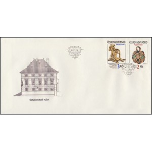 2748-2749 FDC - Pražský hrad