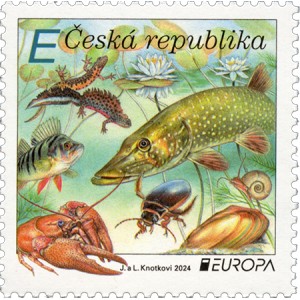 1260 - EUROPA: Vodní fauna a flora
