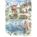 1324-1327A (aršík) - Evropská zvířata s jejich mláďaty