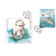 1327 FDC - Delfín skákavý a racek středomořský﻿