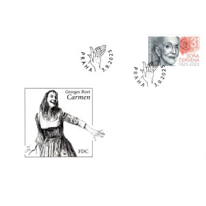 1328 FDC - Soňa Červená