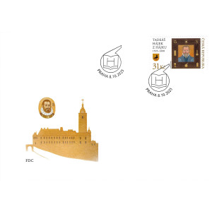 1333 FDC - Tadeáš Hájek z Hájku