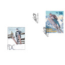 1341 FDC - Skokan na lyž&iacute;ch