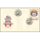 2442 FDC - 35. v&yacute;roč&iacute; založen&iacute; OSN