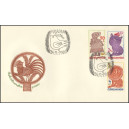 2449-2453 (s&eacute;rie FDC) - Vystřihovan&aacute; grafika