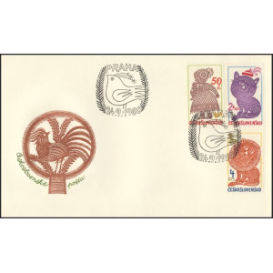 2449-2453 (s&eacute;rie FDC) - Vystřihovan&aacute; grafika